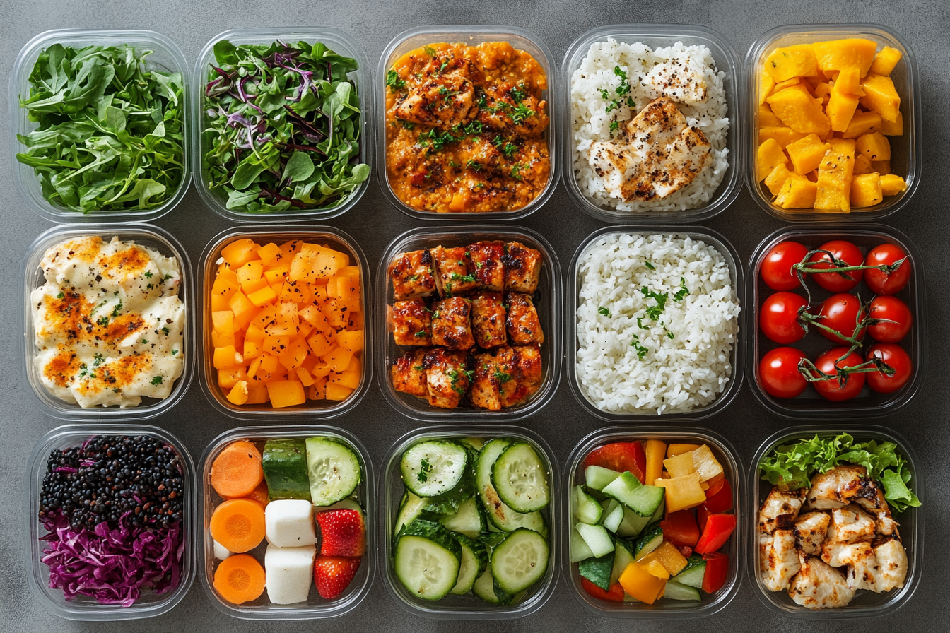 Здорове збалансоване меню для старших людей